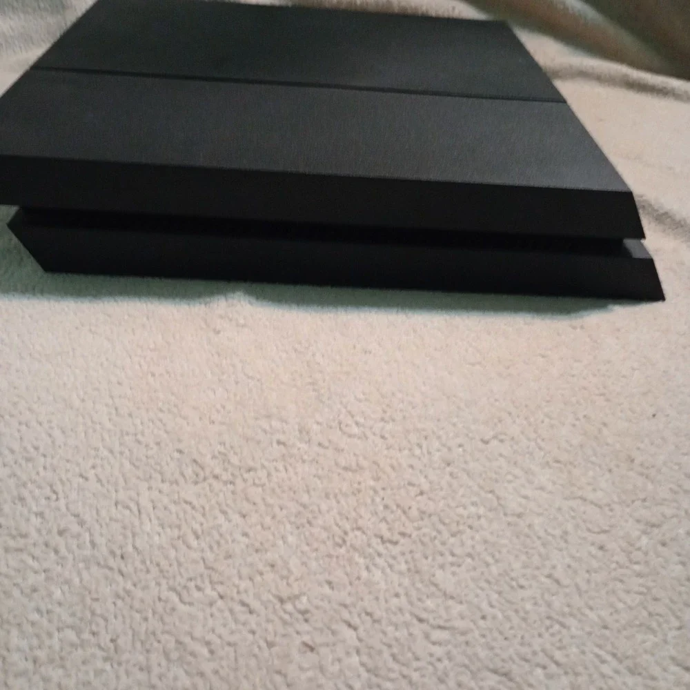 Sony PlayStation 4 PS4 Console Jet Black CUH-1215A 500GB Tested Console Only